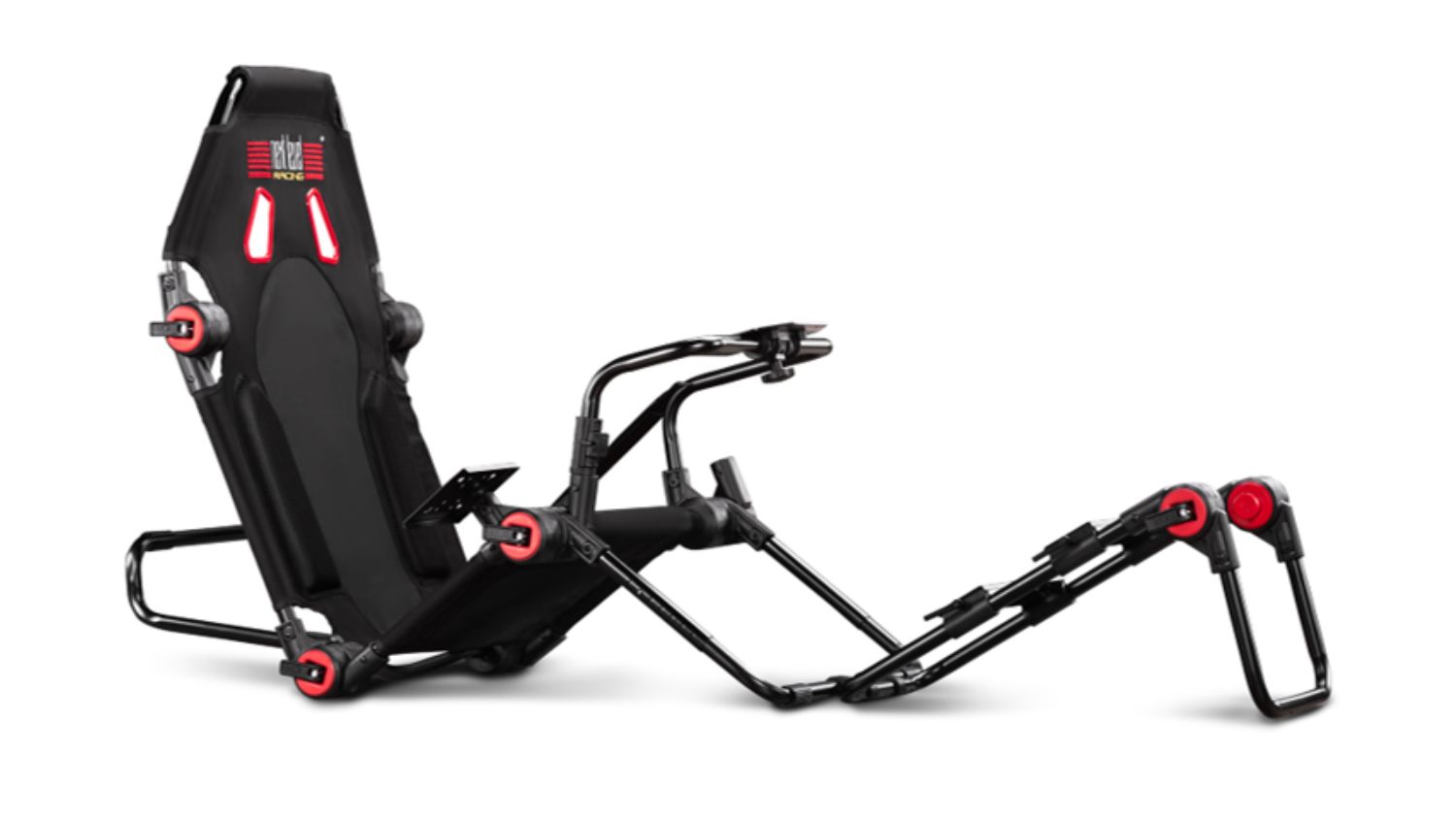 Next Level Racing F-GT Lite Cockpit with adjustable frame and pedal mount