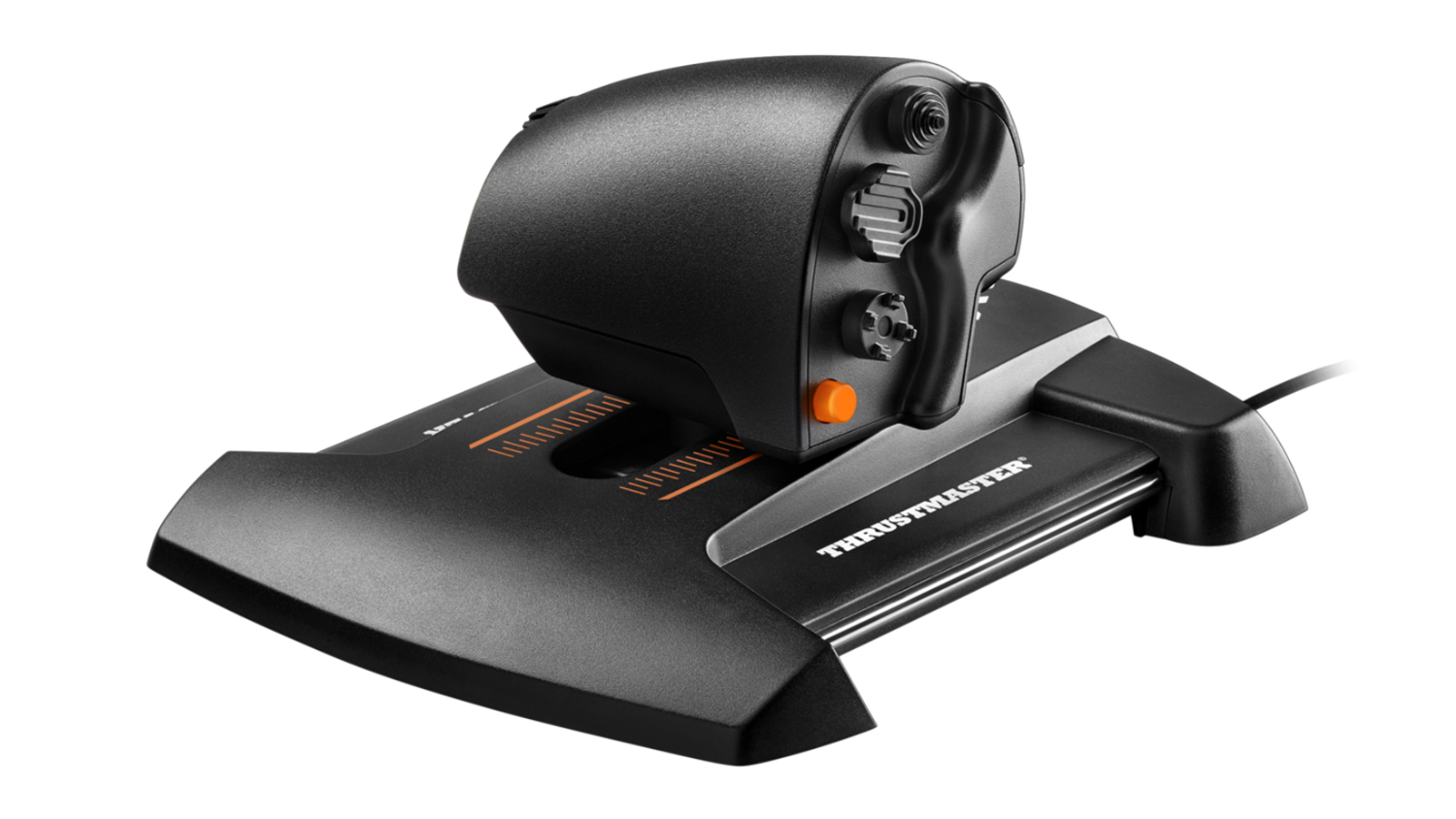 A full view of the Thrustmaster TWCS Throttle