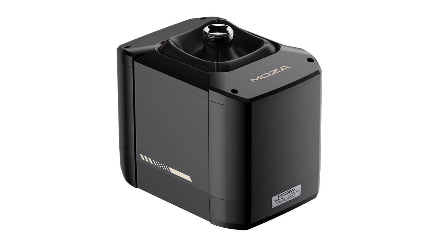 MOZA AB9 FFB Base with durable black housing and precision control connector