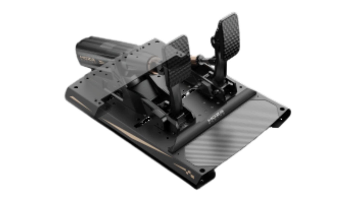 MOZA CRP Base Plate + Ext Plate designed for mBooster Active Pedal installation