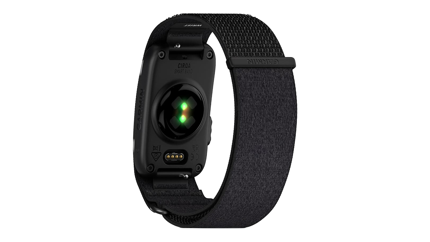 A full view of the Garmin CIRQA Smart Band