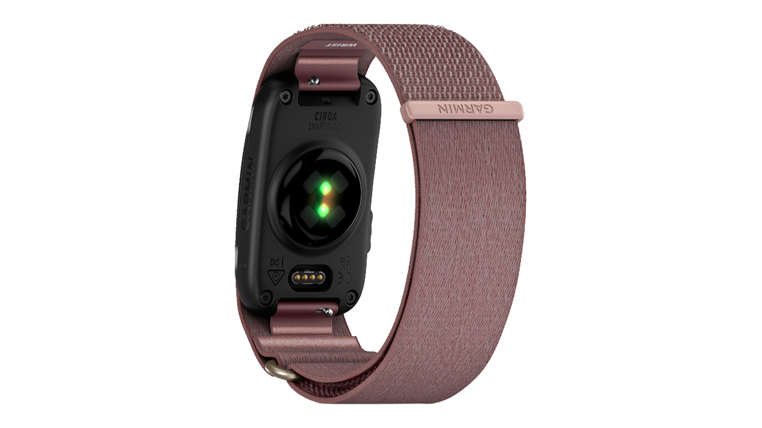 A full view of the Garmin CIRQA Smart Band