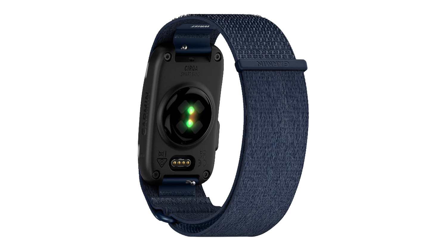 A full view of the Garmin CIRQA Smart Band