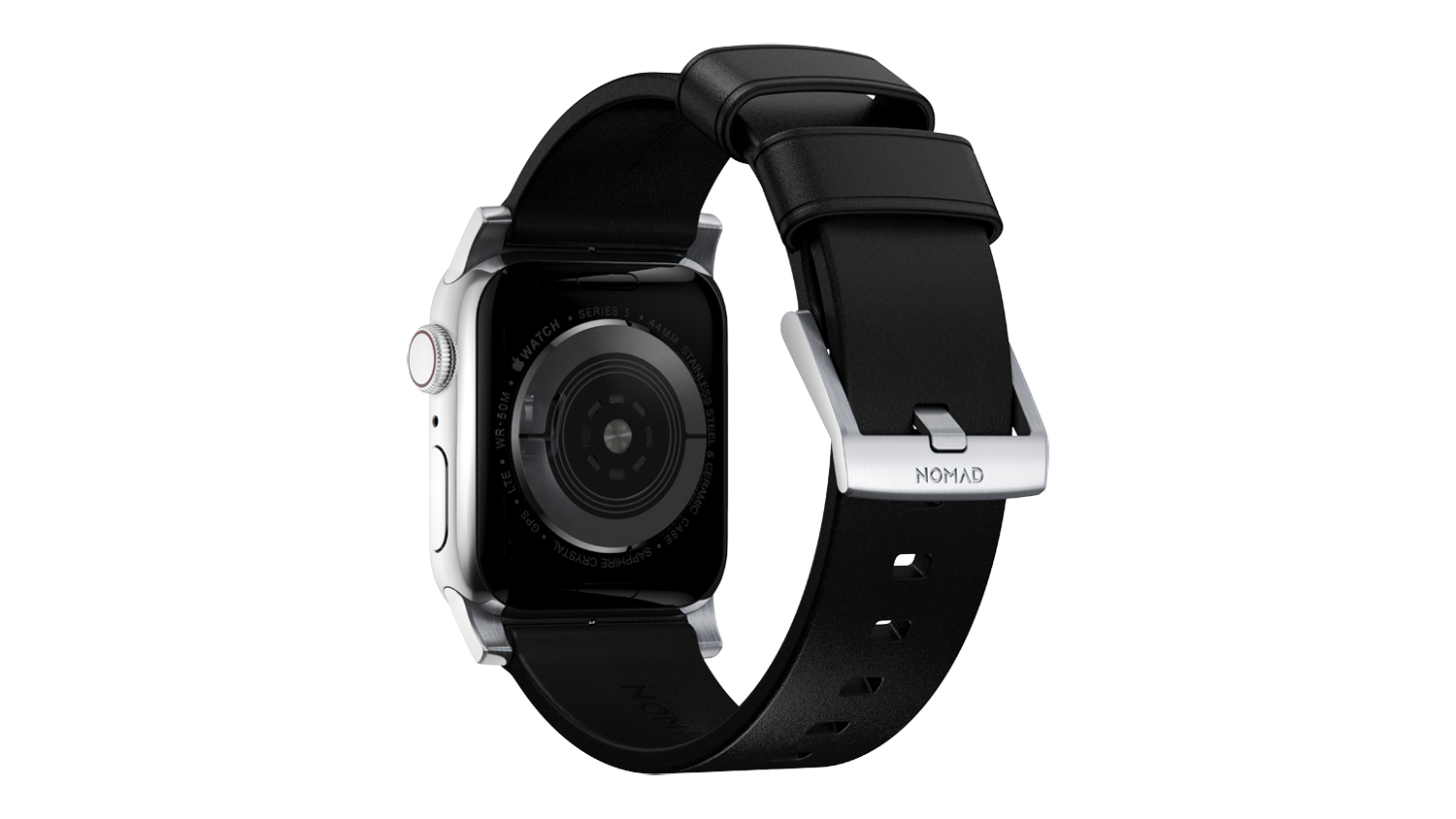 Nomad Modern Band for Apple Watches - Black/Silver