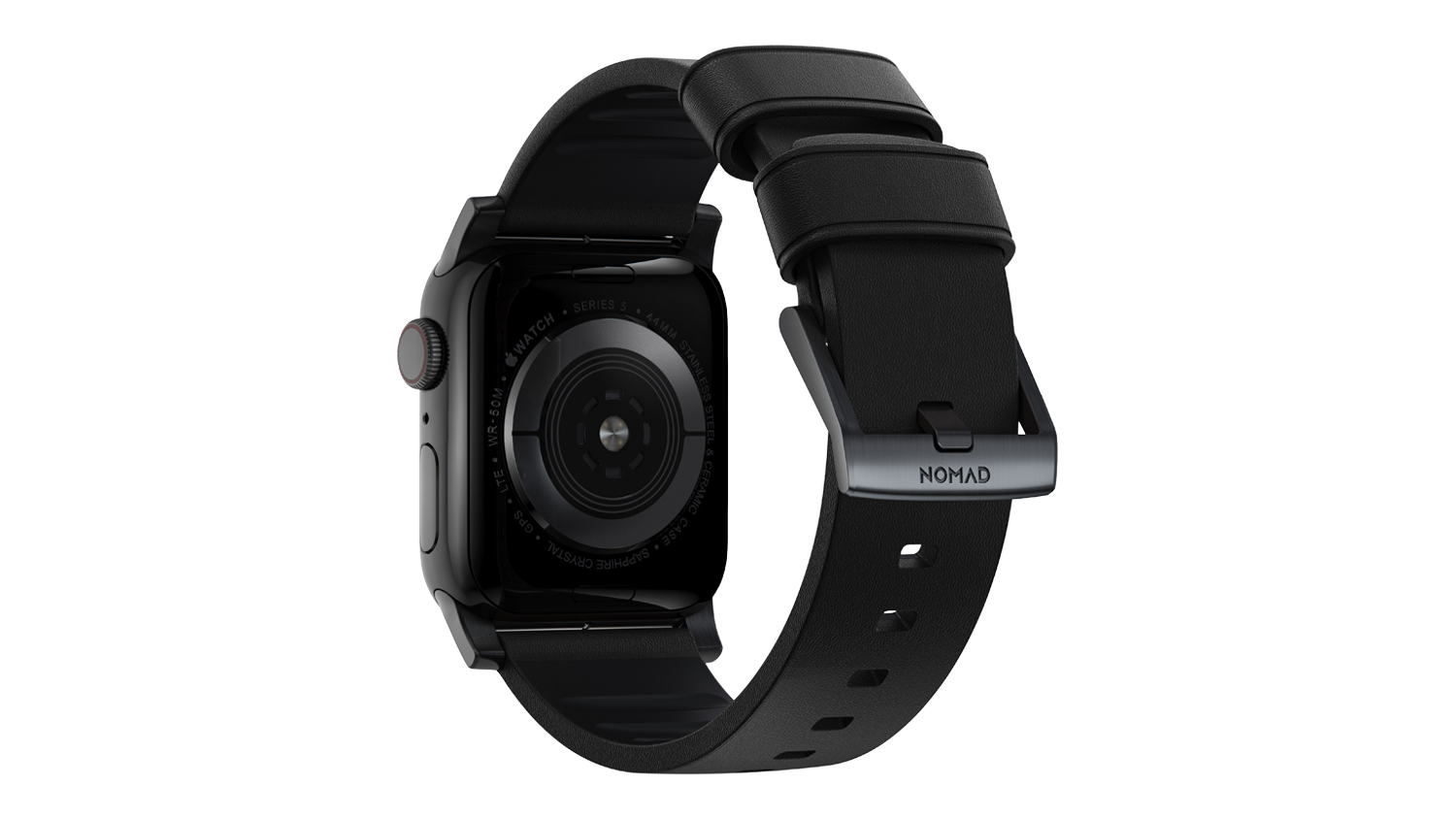 Nomad Active Band Pro for Apple Watches U - Black/Silver