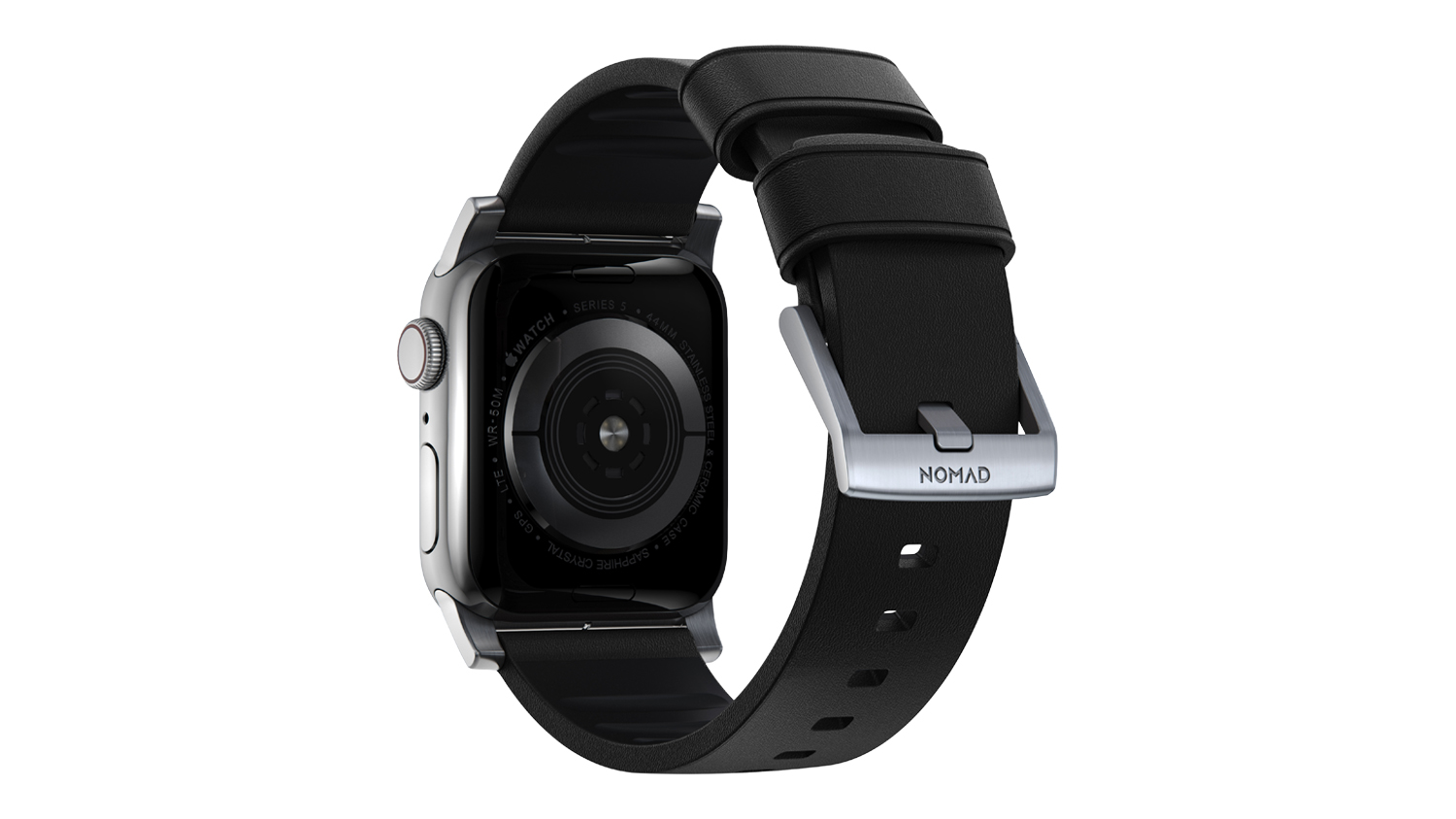 Nomad Active Band Pro for Apple Watches UL - Black/Silver