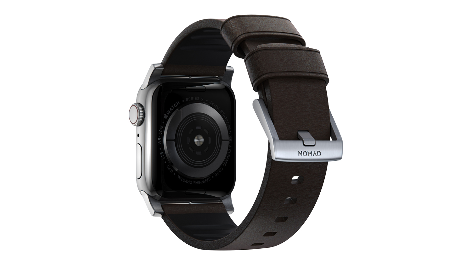 Nomad Active Band Pro for Apple Watches UL - Brown/Silver