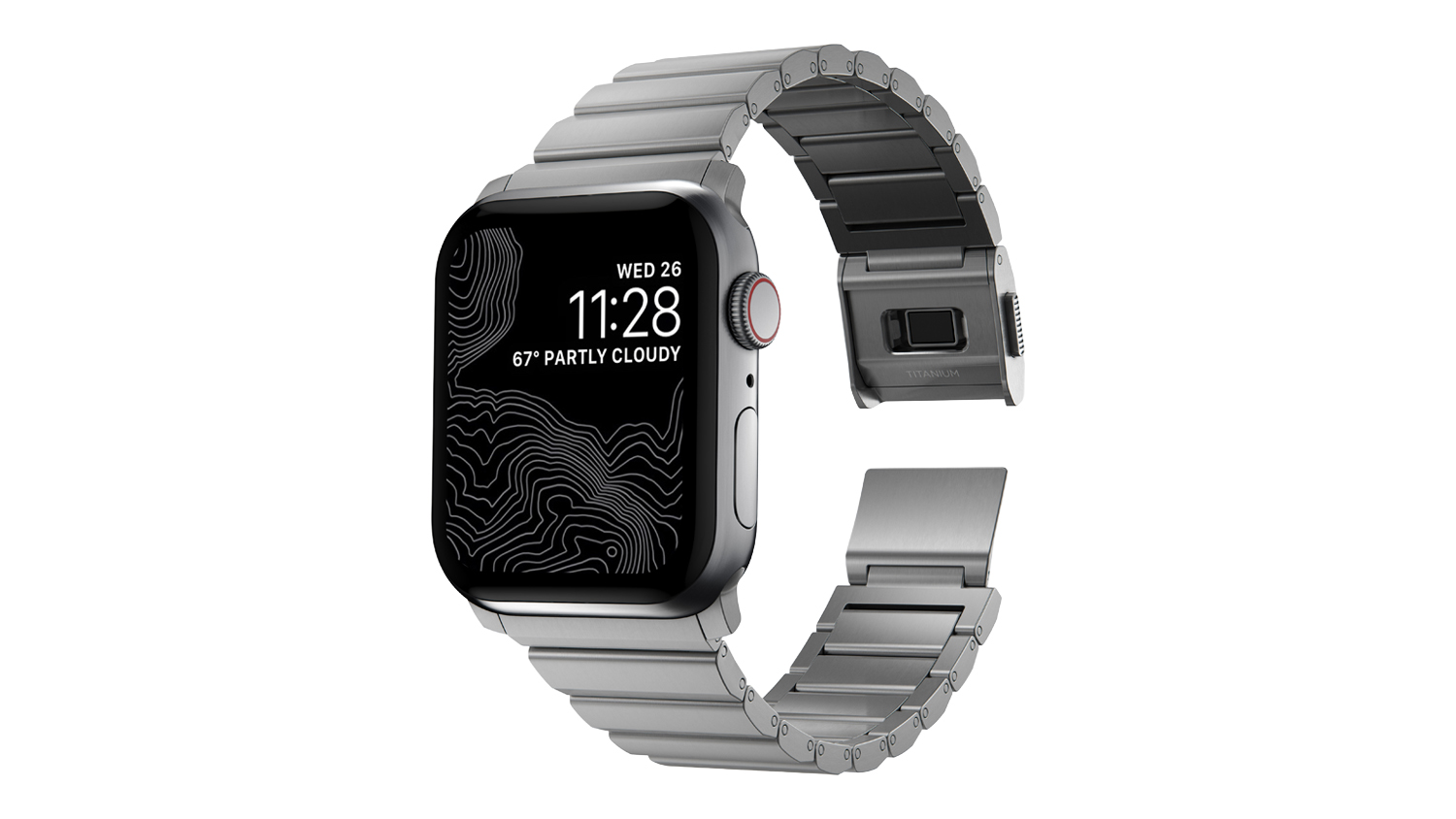 Nomad Titanium Watch Band for Apple Watches