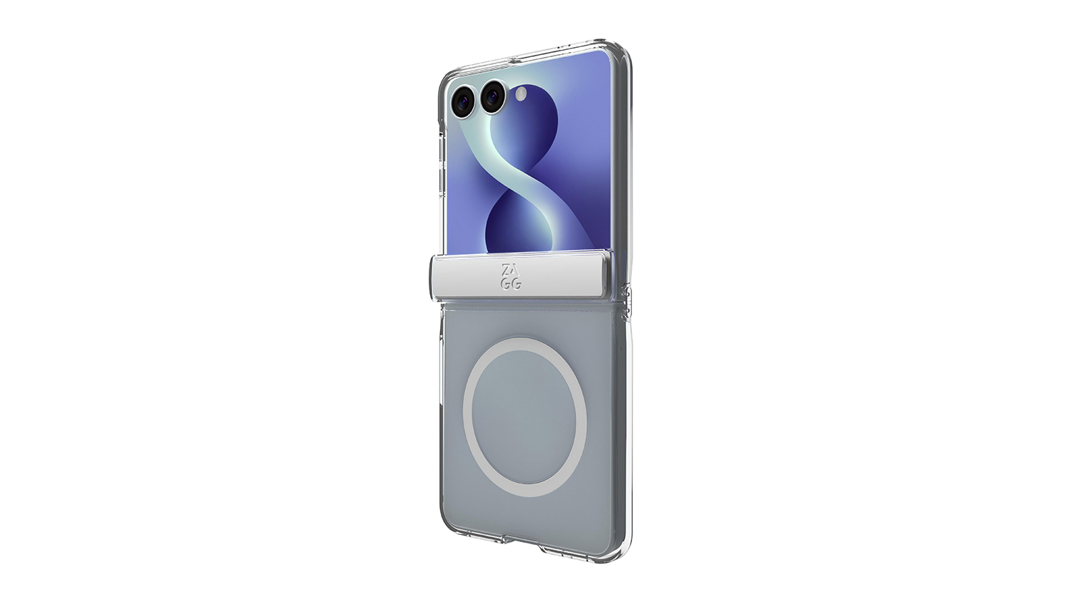 A Zagg Crystal Palace Case for Samsung Galaxy Z Flip8