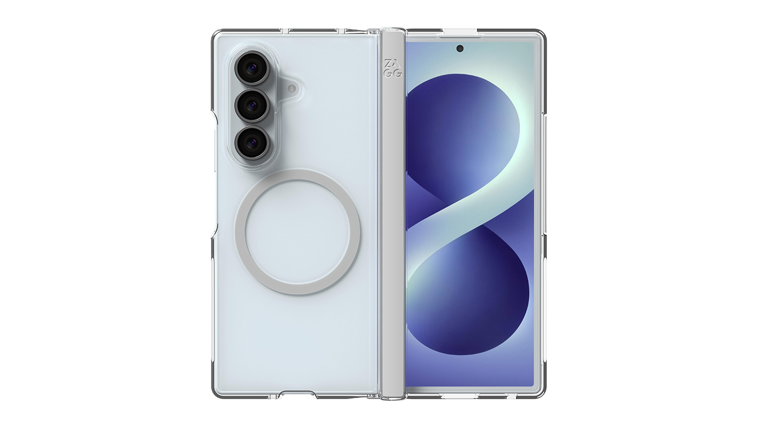 A Zagg Crystal Palace Case for Samsung Galaxy Z Fold8 Ultra