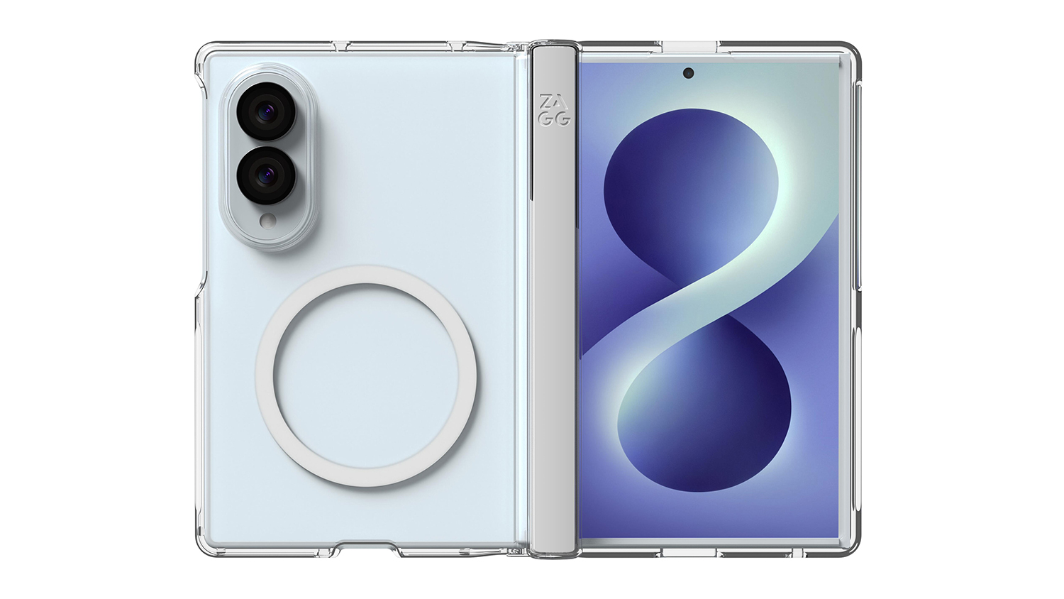 A Zagg Crystal Palace Case for Samsung Galaxy Z Fold8