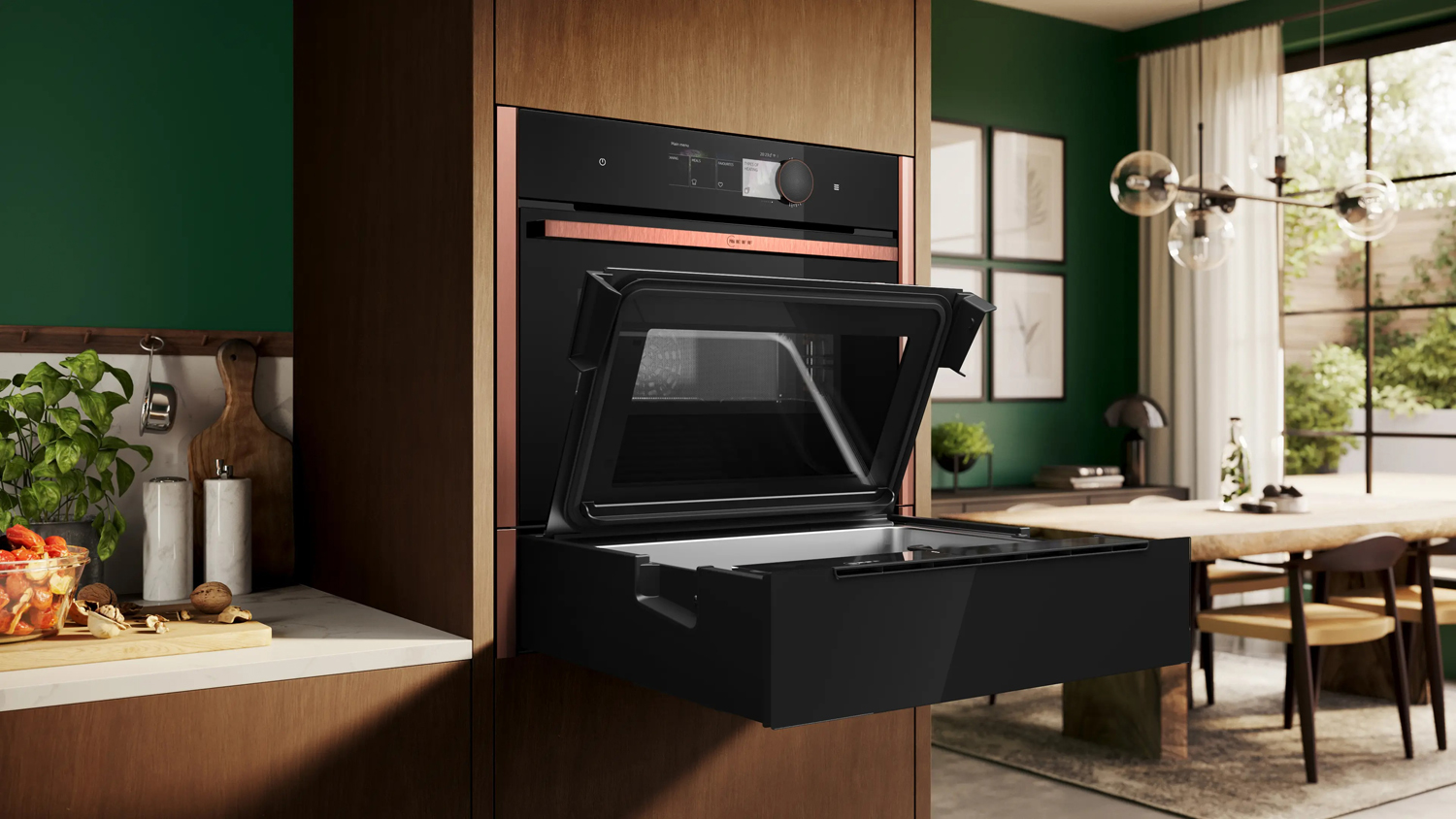 Neff N 90 Series 14cm Built-In Steam Drawer