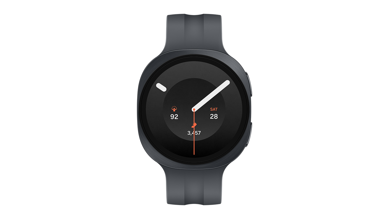 Samsung Galaxy Watch9 Smartwatch - Graphite Case with Silicon Band (40mm Case, Cellular & GPS, Bluetooth)