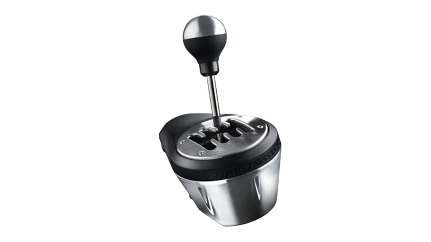 An angled view of the Thrustmaster TH8A shifter