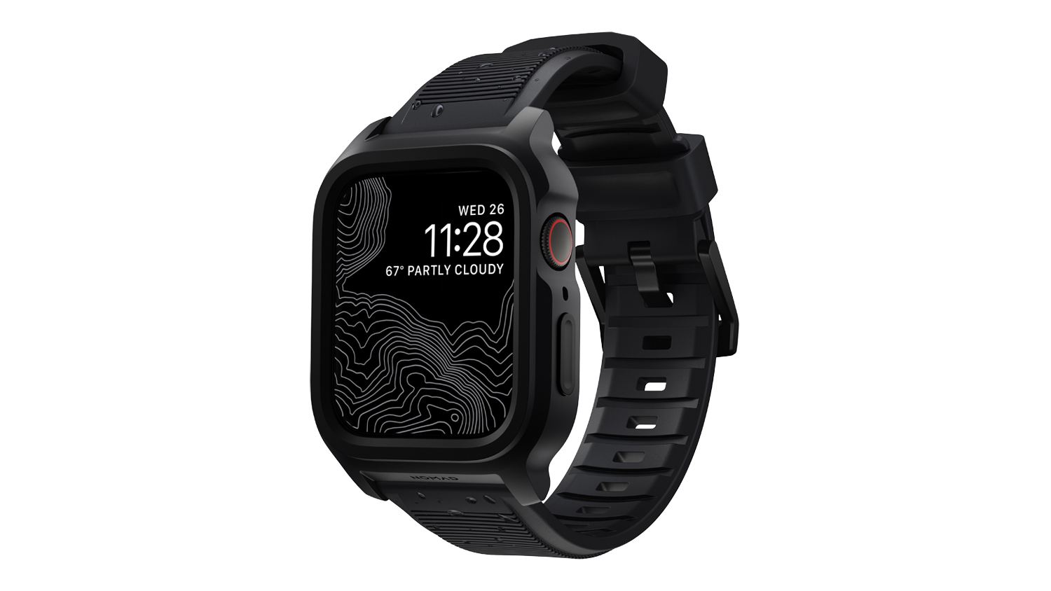 Nomad Rugged Case for Apple Watches - Black