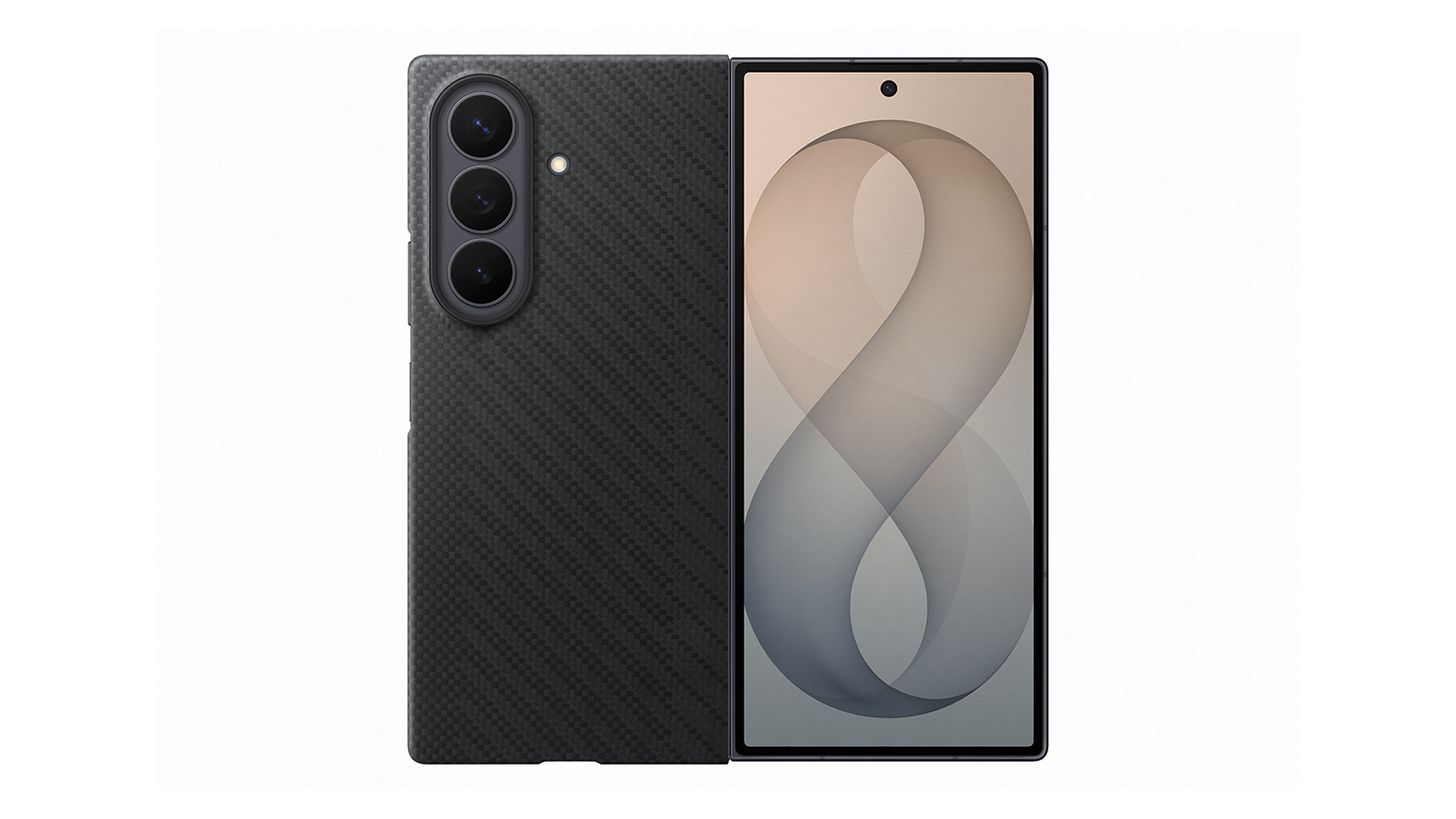 Samsung Carbon Magnet Case for Samsung Galaxy Z Fold8 Ultra - Black (EF-KF976SBEGWW)