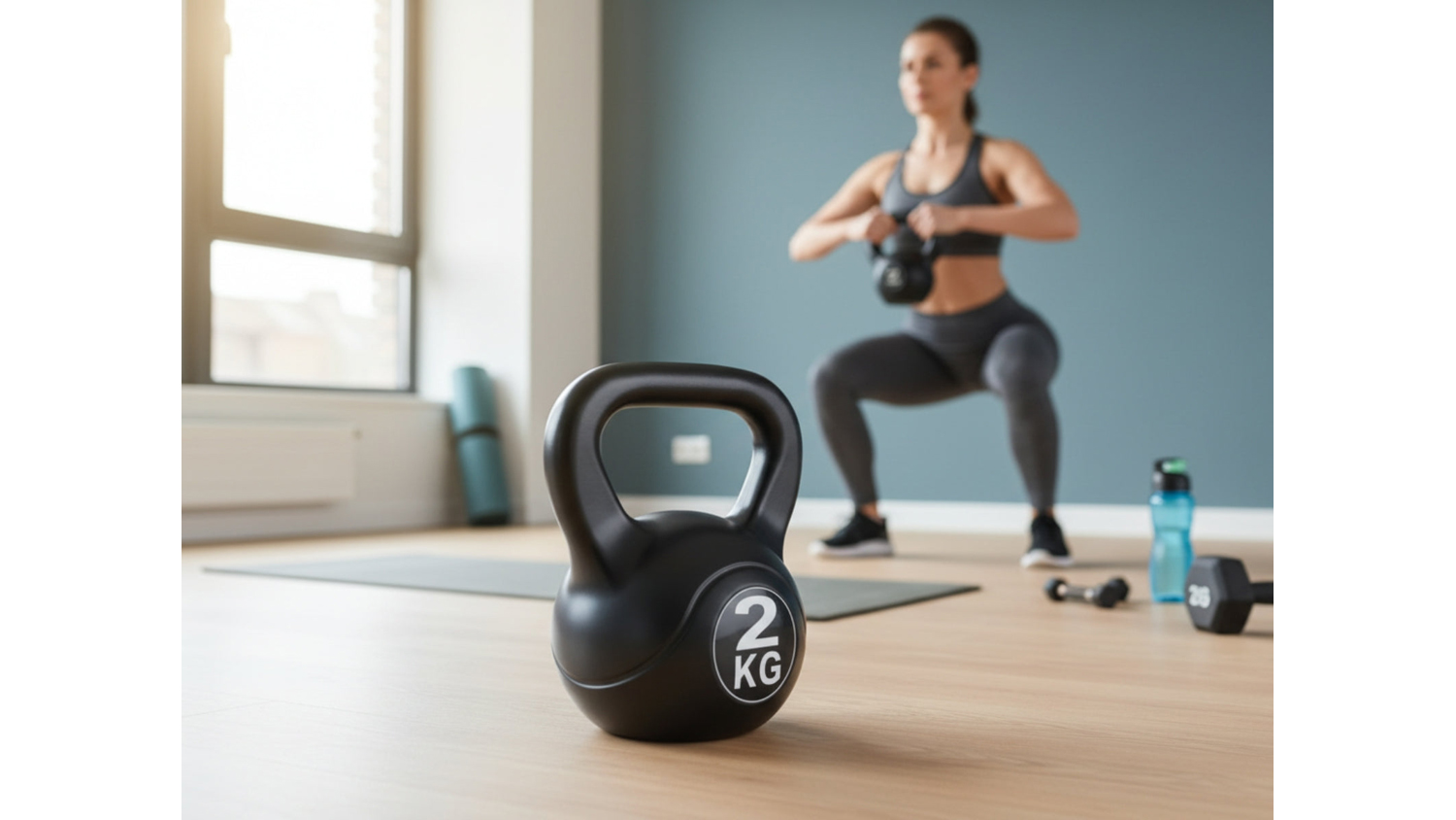 PROTRAIN Cement Kettlebell 2kg