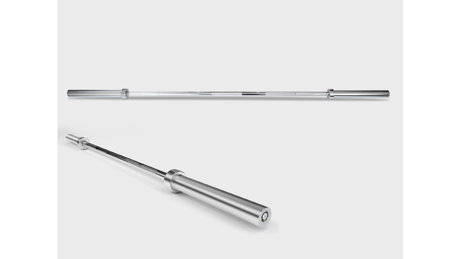 PROTRAIN Olympic EZ Curl Bar with Collars