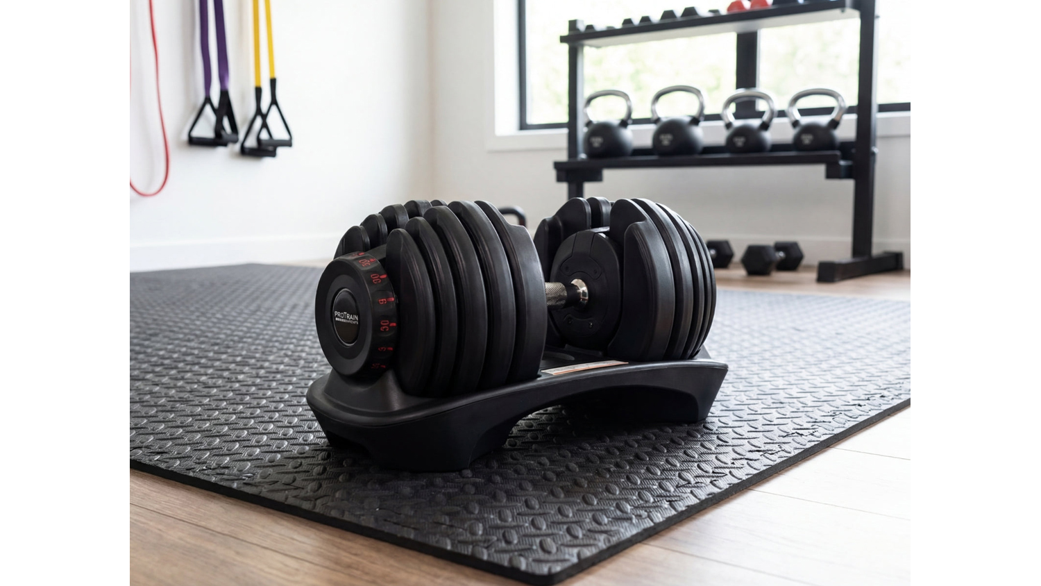 PROTRAIN Adjustable Dumbbell 5-40kg 2pcs