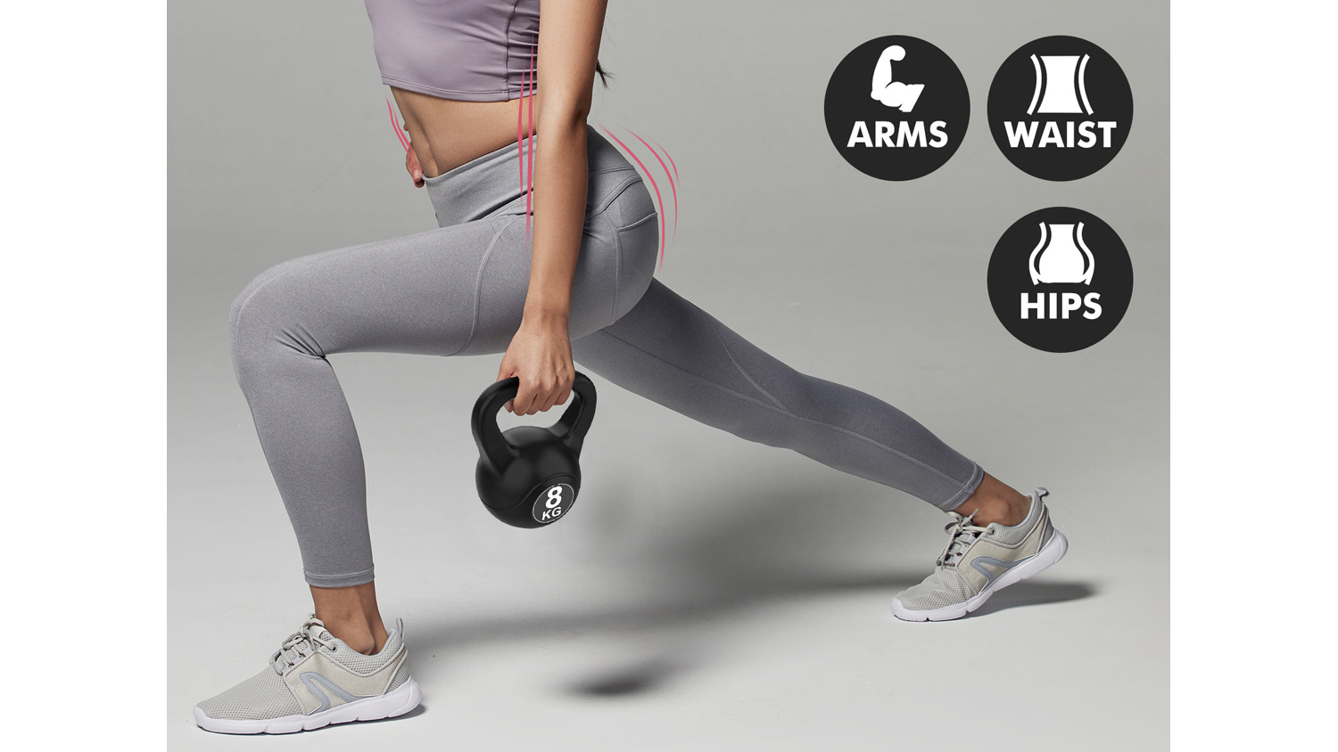 PROTRAIN Cement Kettlebell