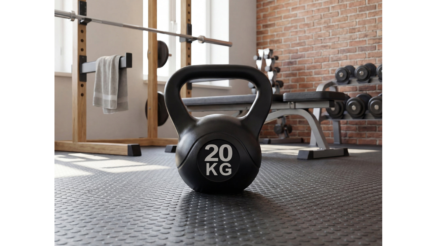 PROTRAIN Cement Kettlebell