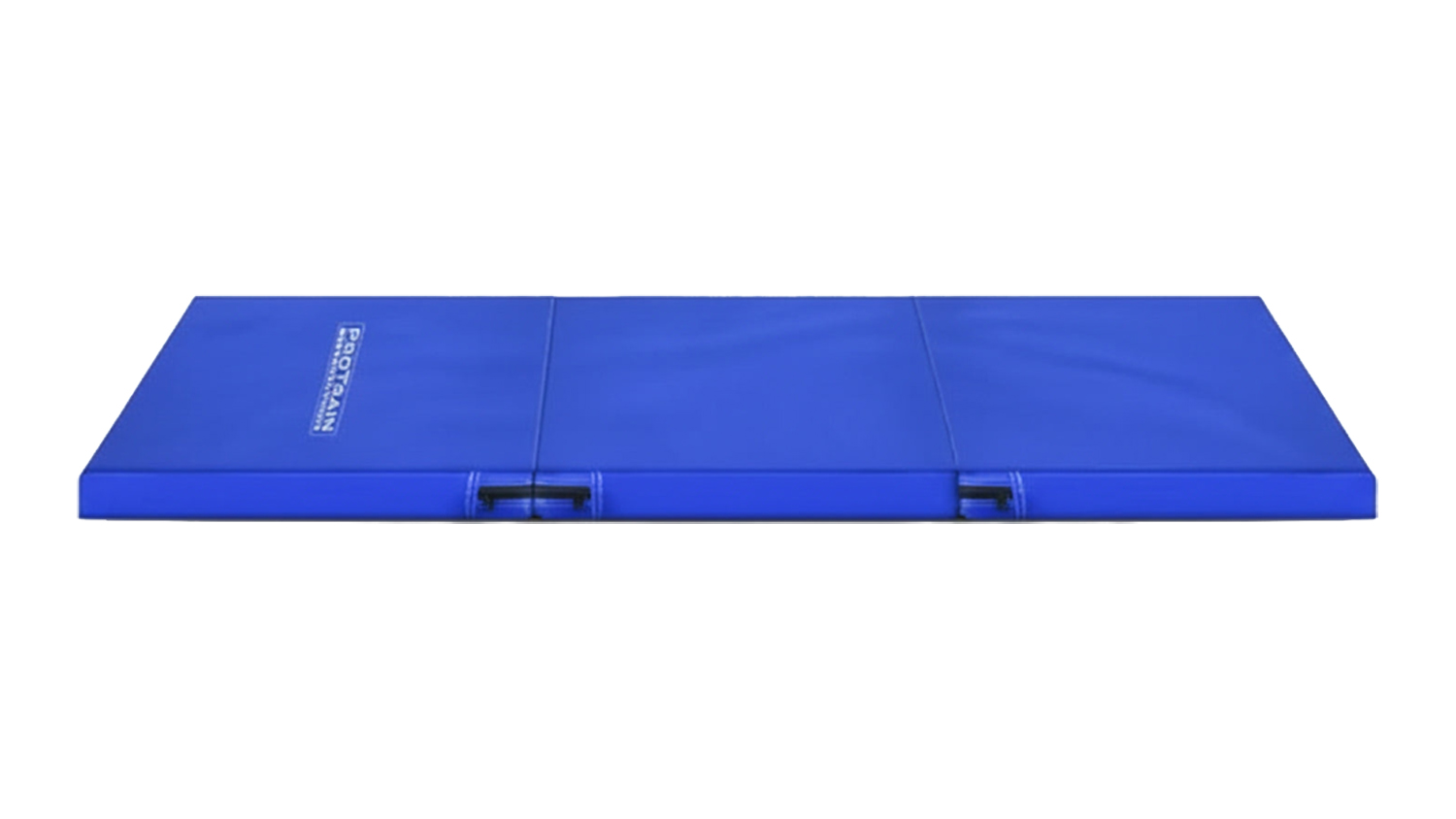 Blue Fitness Passion Tri-Fold Exercise Mat with Carrying Handles