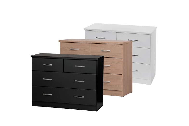 Dominic 4 Drawer Lowboy by Compac Furniture