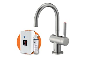InSinkerator Near-Boiling Filtered Water Tap - Brushed Steel (H3300BR)
