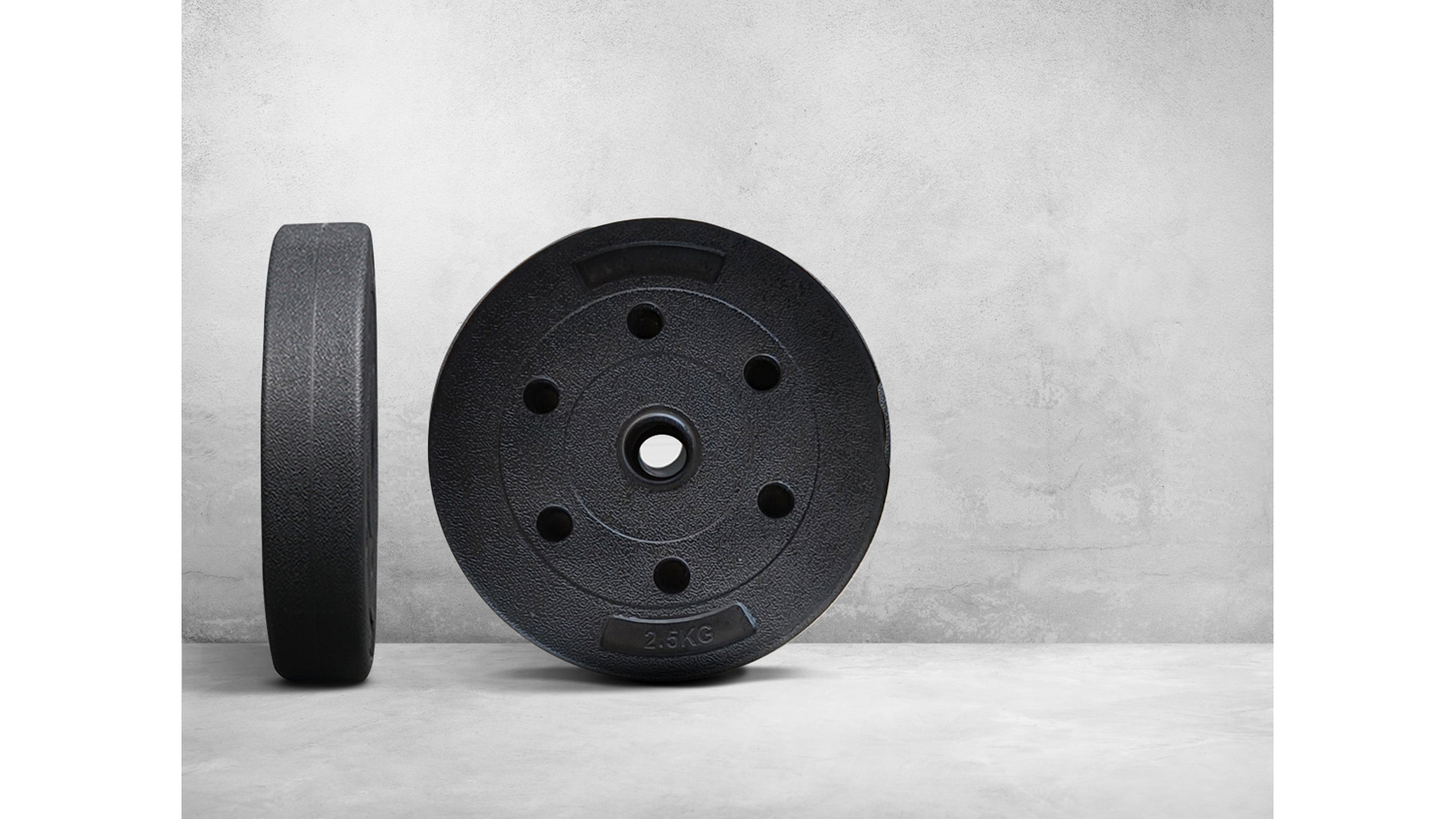 PROTRAIN Cement Weight Plate - 2.5kg 8pcs.