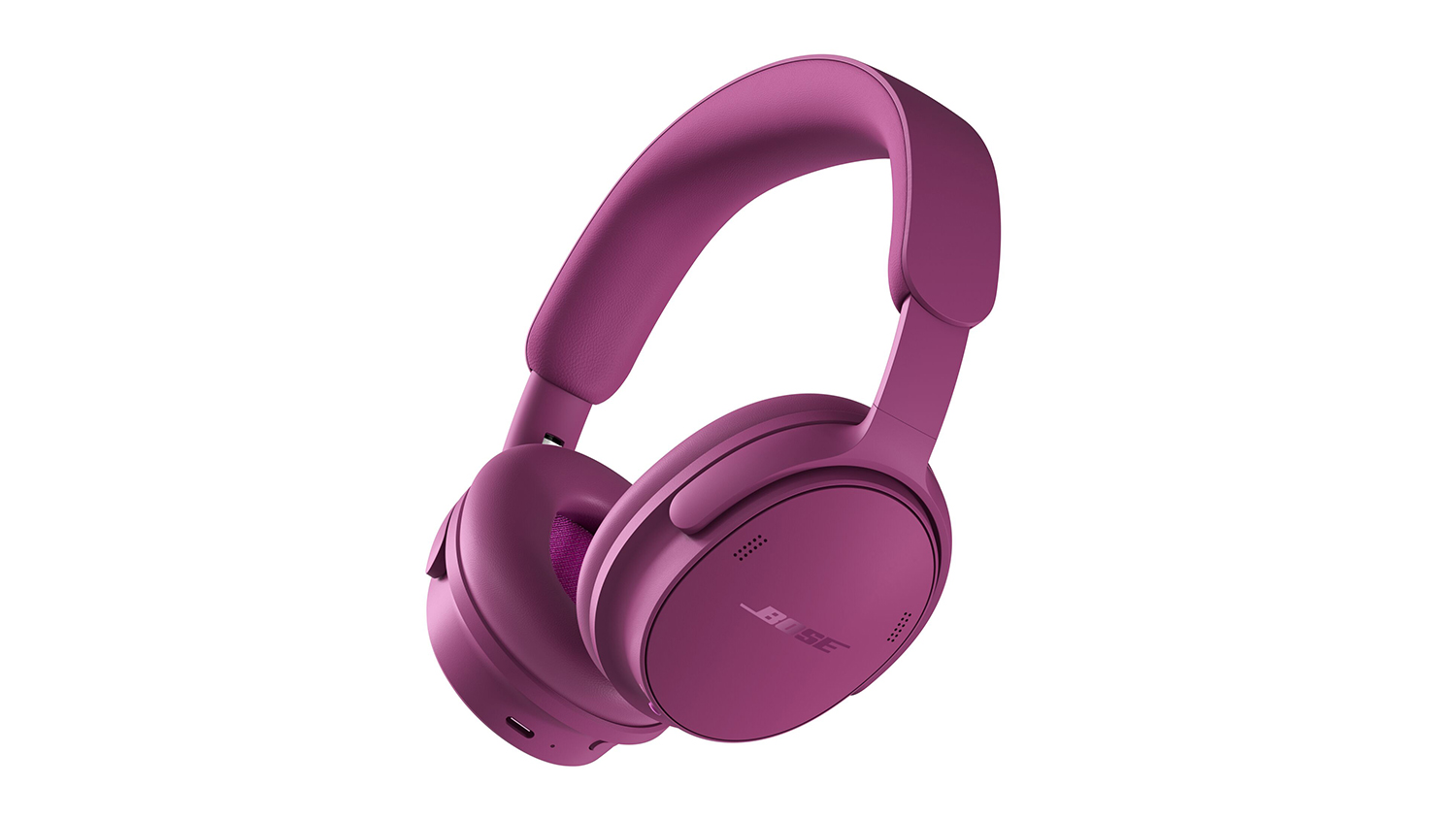 A Bose QuietComfort (2nd Gen) Active Noise Cancelling Wireless Over-Ear Headphones in Rosewood Mauve