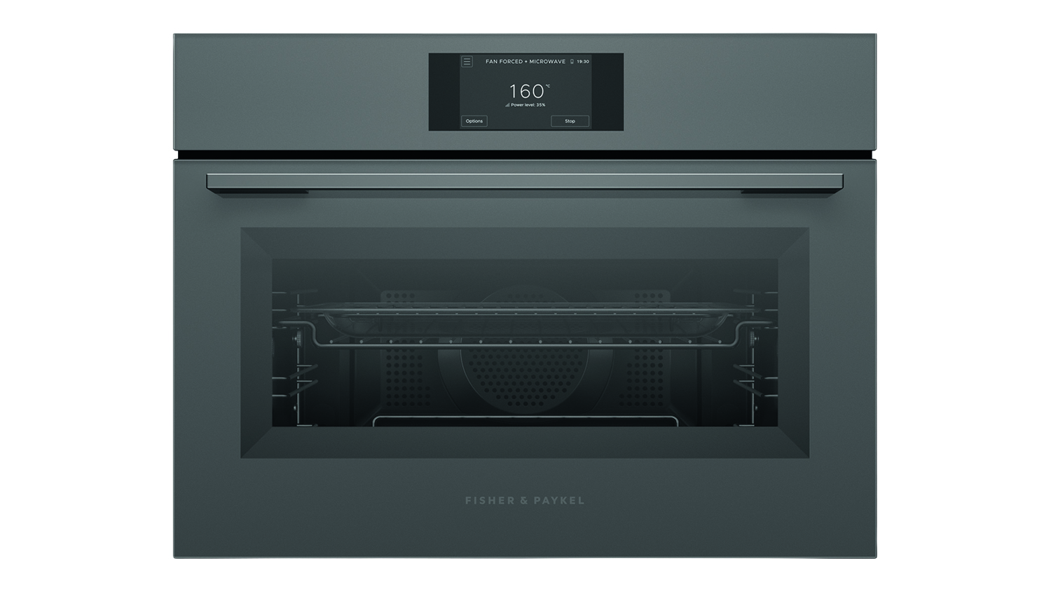 A view of the Fisher & Paykel Series 7 Combi-Microwave Oven