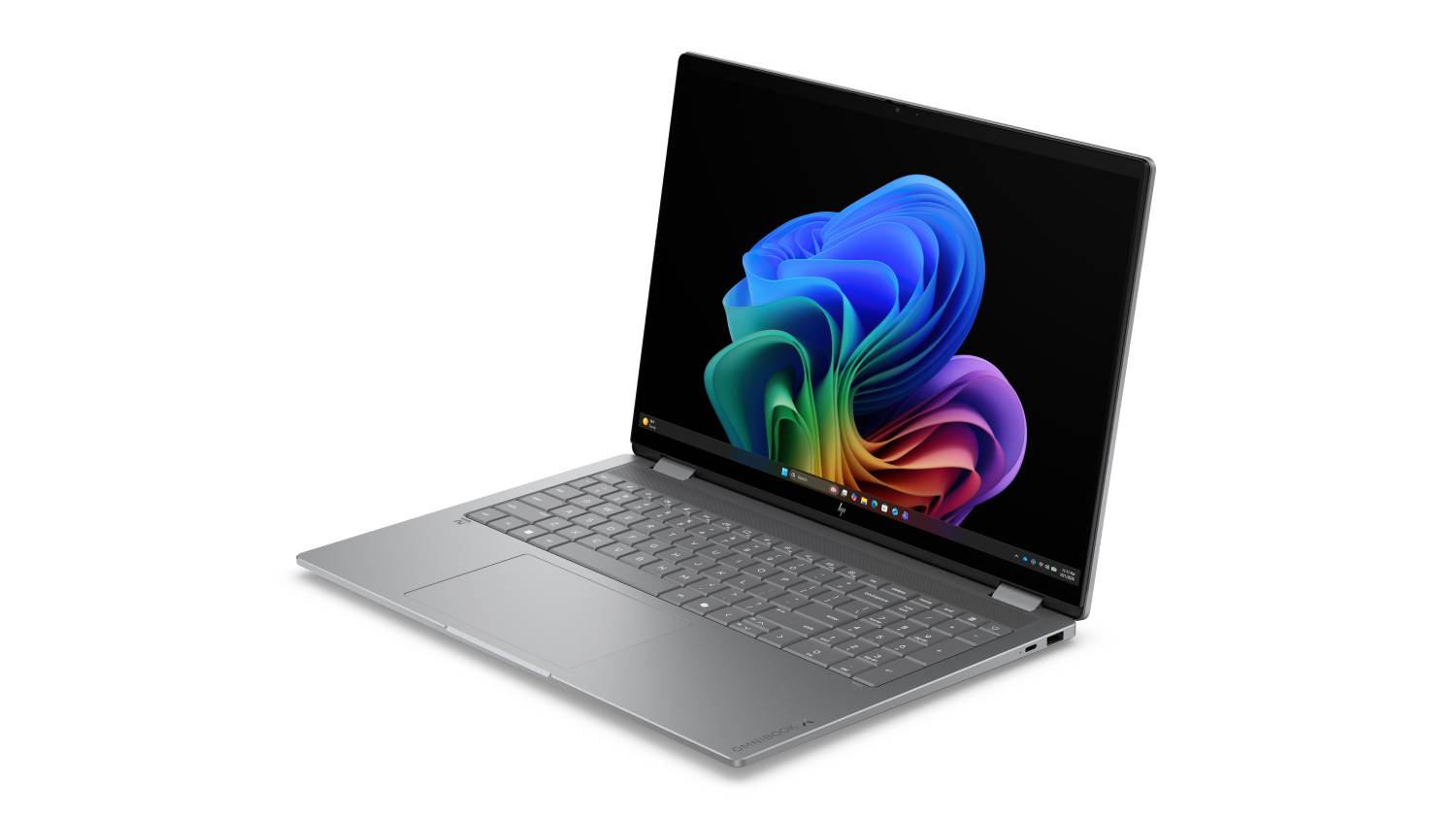 HP OmniBook X Flip 16" 2-in-1 Laptop - AMD Ryzen AI 5 16GB-RAM 512GB-SSD Copilot+ PC - Orbit Grey (16-CC0006AU)