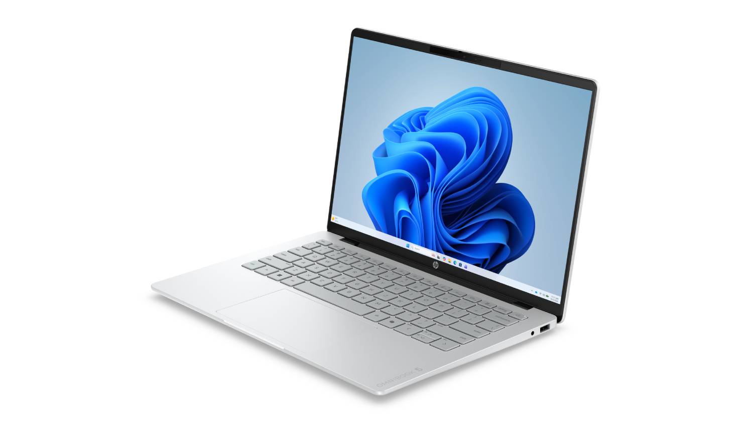 HP OmniBook 5 14" Laptop - Intel Core 5 16GB-RAM 512GB-SSD - Glacier Silver (14-KF0014TU)