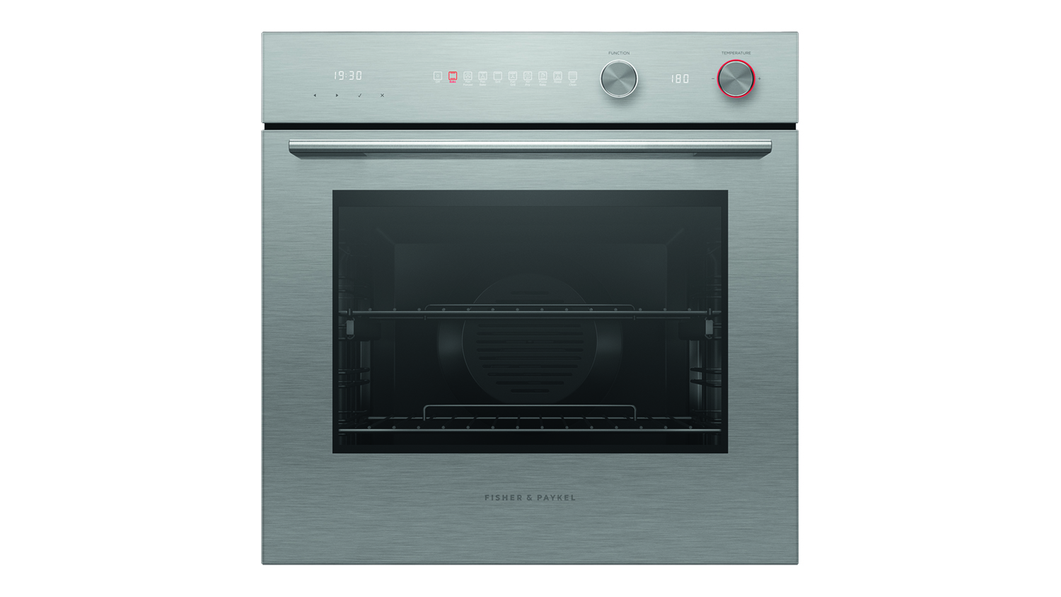 Fisher & Paykel Series 7 60cm Built-In Oven with digital touchscreen and sleek modern design