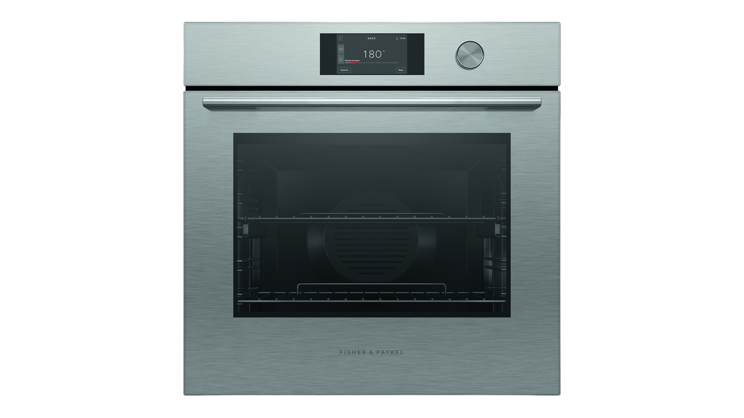 Fisher & Paykel Series 7 60cm Built-In Smart Oven with digital touchscreen and sleek modern design