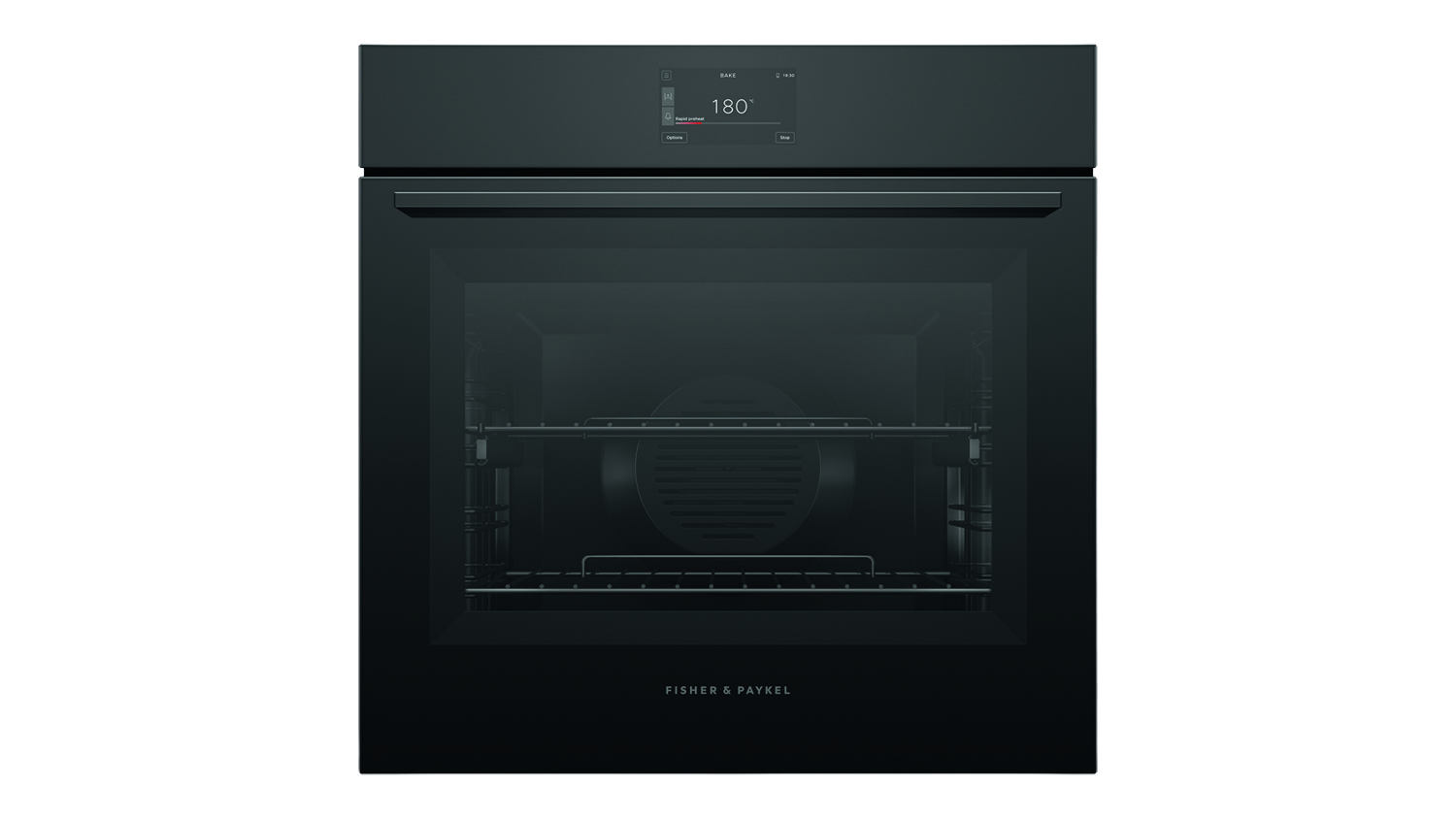 Fisher & Paykel Series 7 60cm Built-In Smart Oven with digital touchscreen and sleek modern design