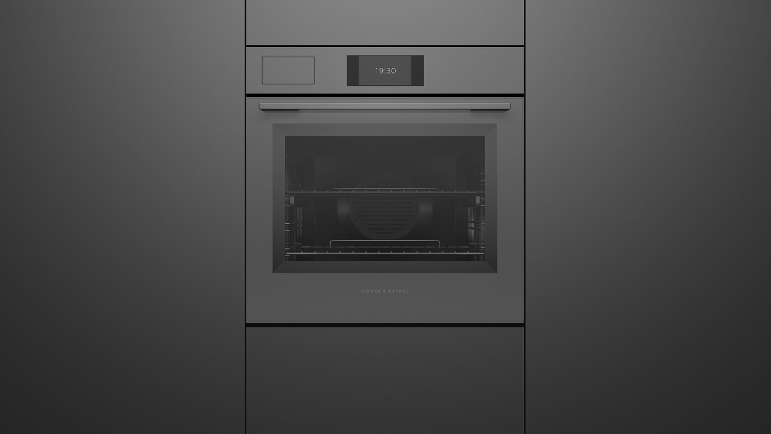 Fisher & Paykel Series 7 60cm Built-In Smart Steam Oven - Grey Glass (OS60SAMVTG5/Minimal)