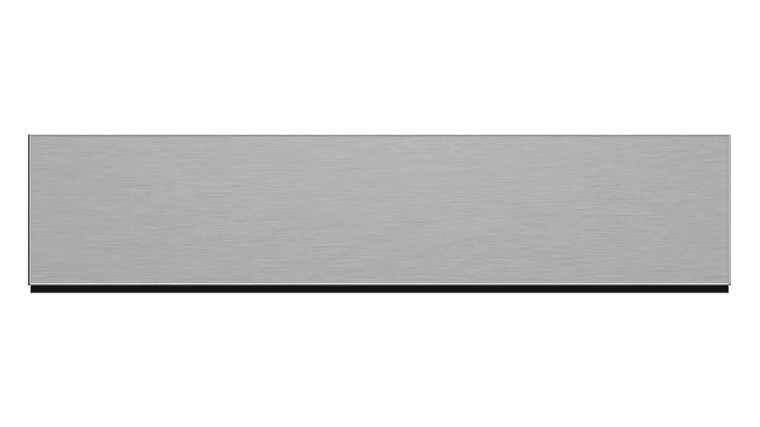 Front view of the Fisher & Paykel Series 9 14cm Built-In Vacuum Seal Drawer in brushed silver finish