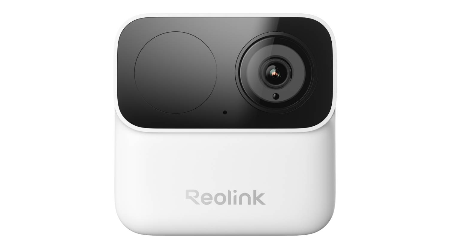 Front view of the Reolink Argus MagiCam 2MP wireless security camera in white