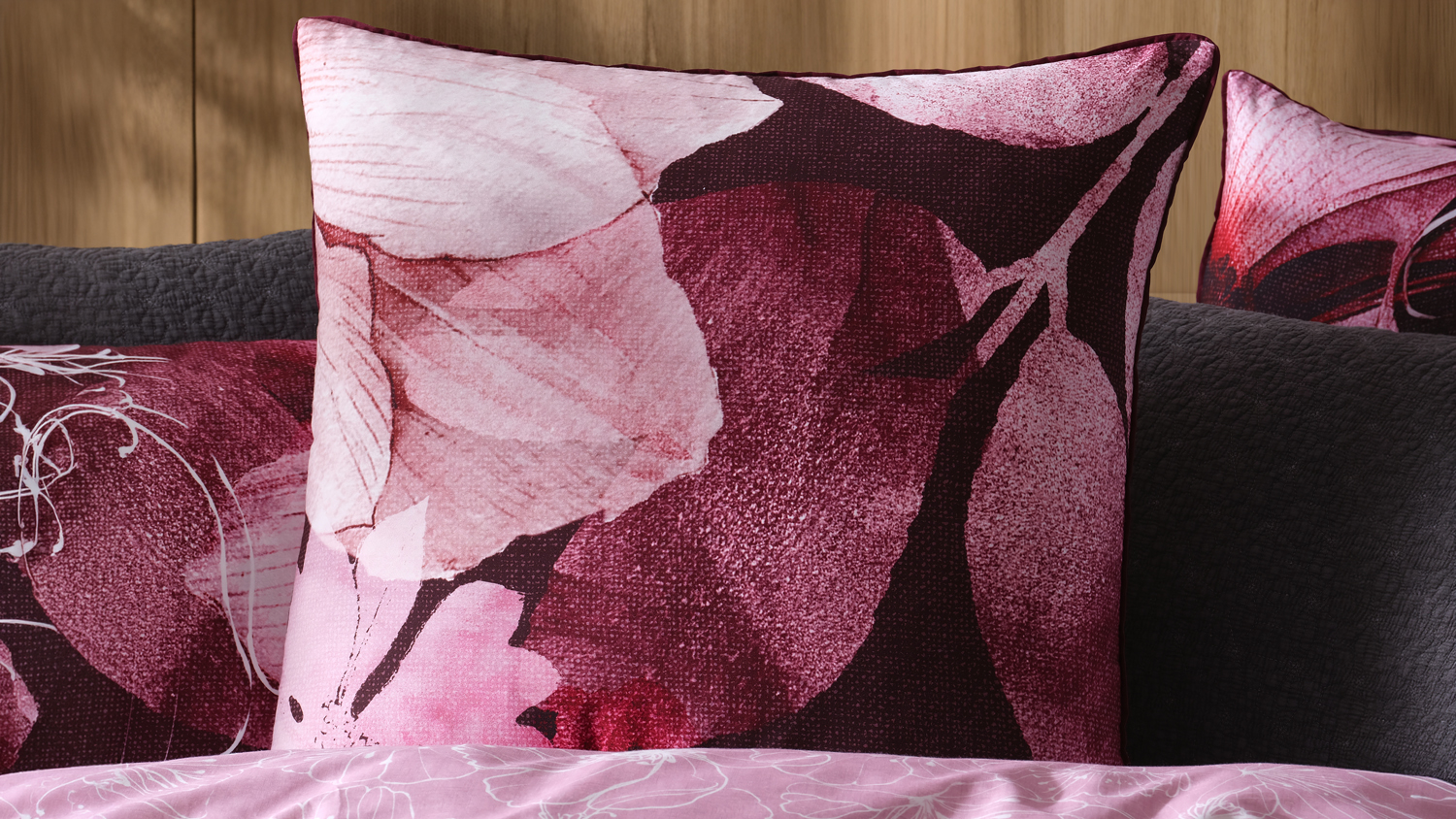 Ethereal Rose European Pillowcase by Logan & Mason