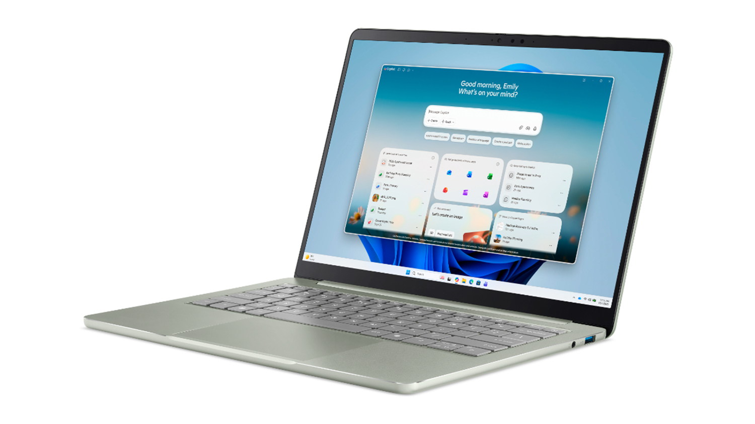 Acer Swift Air 14" Laptop - Intel Core 3 8GB-RAM 512GB-SSD - Sage Green (NX.W2LSA.009)