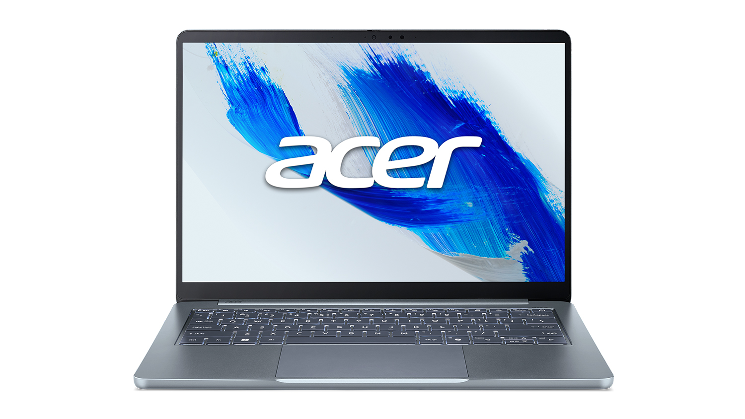 An Acer Swift Air 14" laptop with an Intel Core 5 processor