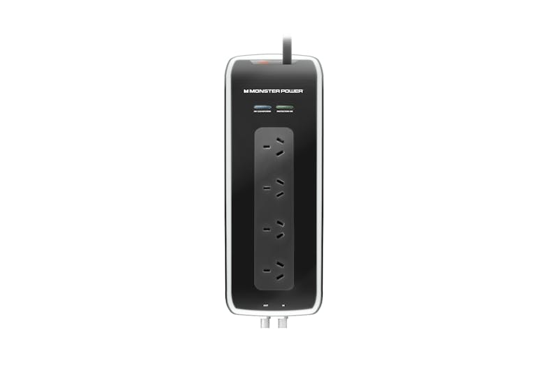Monster Platinum Power Filter & Surge Protector with Fire Proof MOV - 4 Outlets (123081)