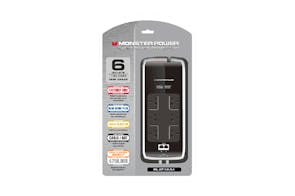 Monster Platinum Power Filter & Surge Protector with Fireproof MOV - 6 Outlets (123083)