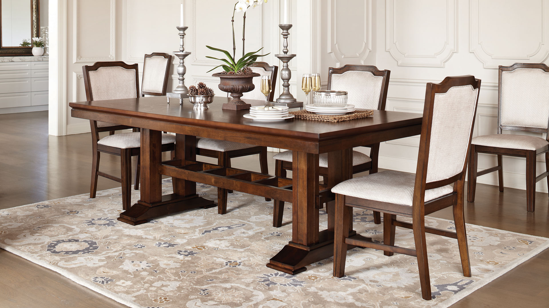 Windsor 7 Piece Dining Suite by Nero Furniture