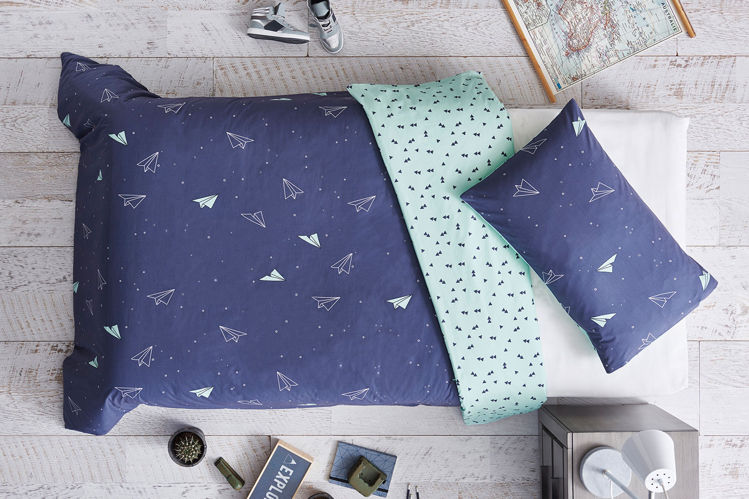 Jett Single Duvet Cover Set by Creative Colours Harvey Norman New Zealand