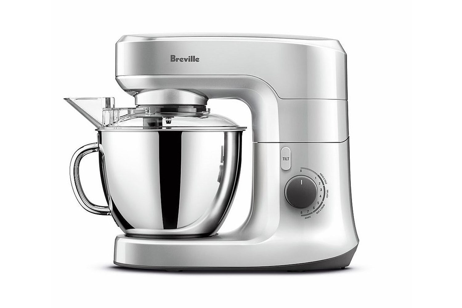 Breville Scraper Beater Mixer Silver Harvey Norman New Zealand