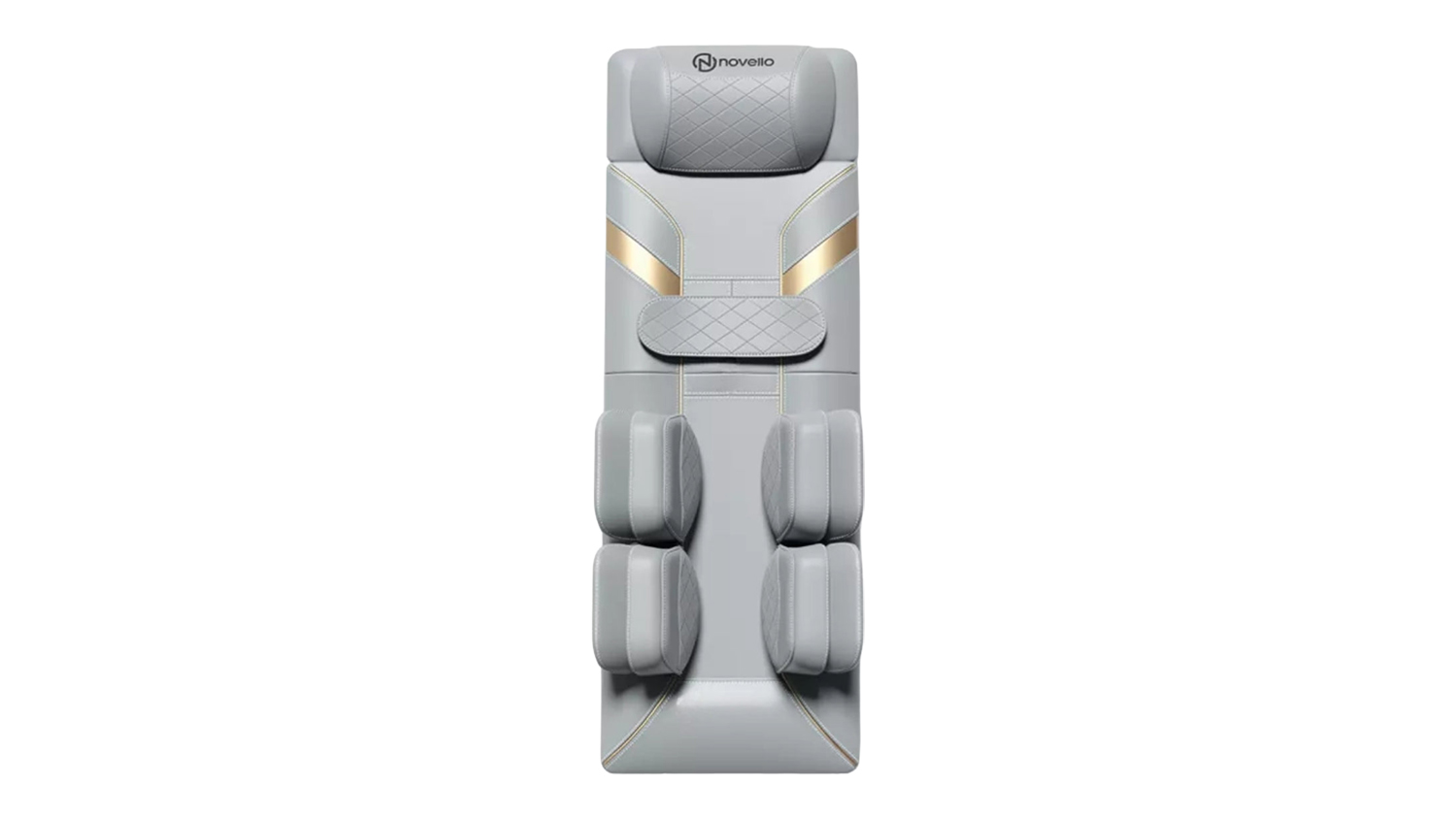 Novello Full-Body Massage Mat with Air Press - Light Grey