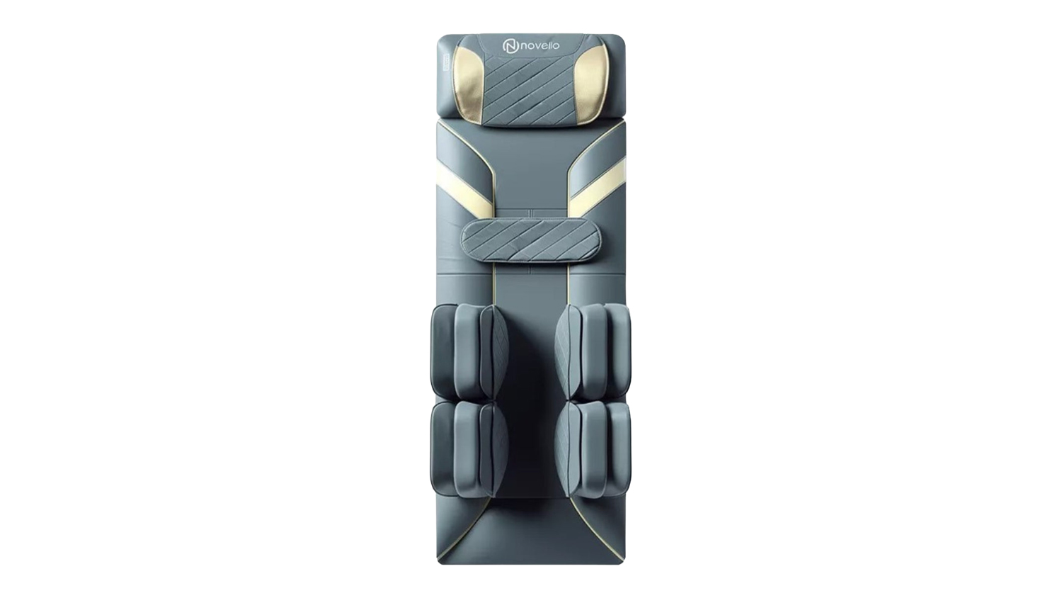 Novello Full-Body Massage Mat with Air Press - Dark Grey