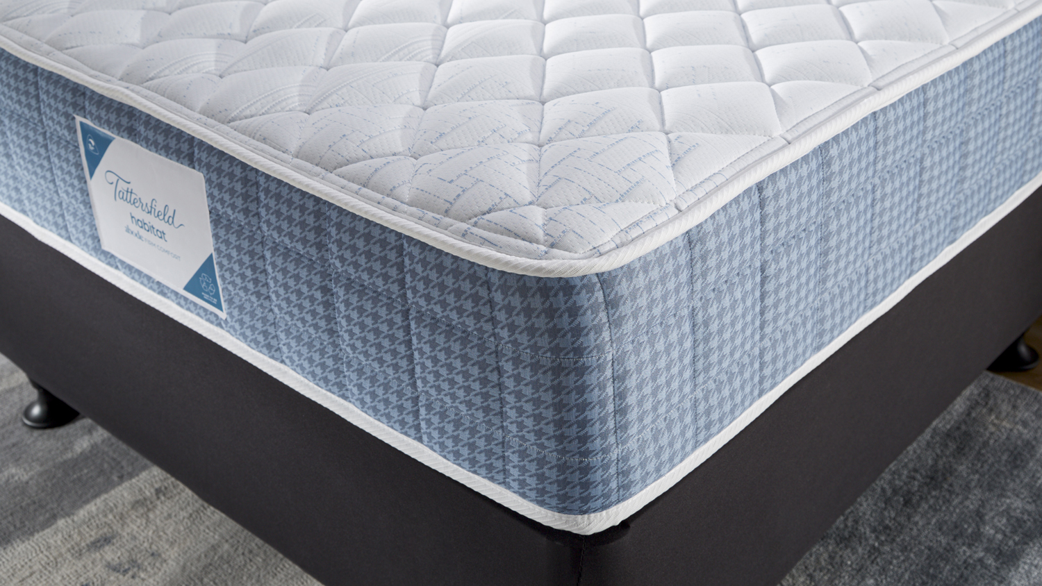 Tattersfield Abode Firm King Single Mattress with Connect King Single Bed Base by SleepMaker